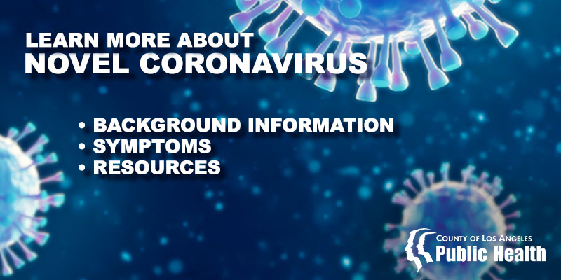 Image link to learn more about Novel Coronavirus